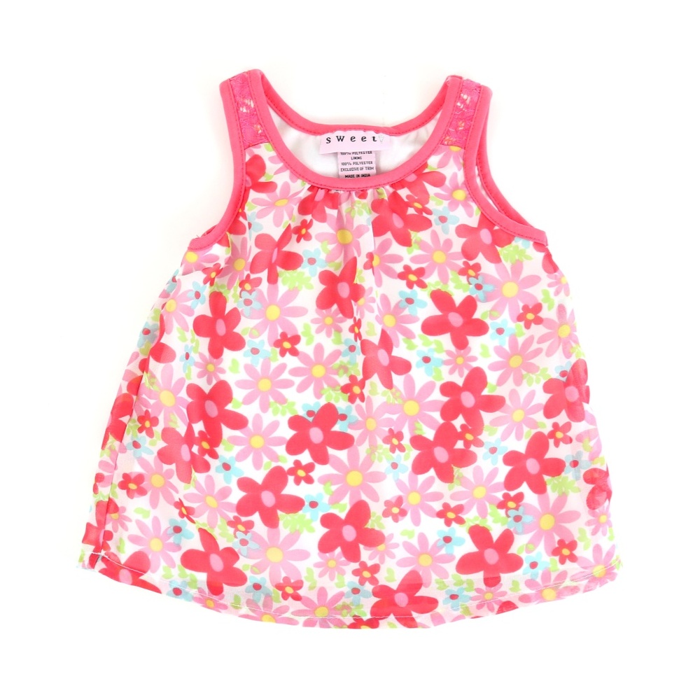 SWEET tank, girl's size 18M